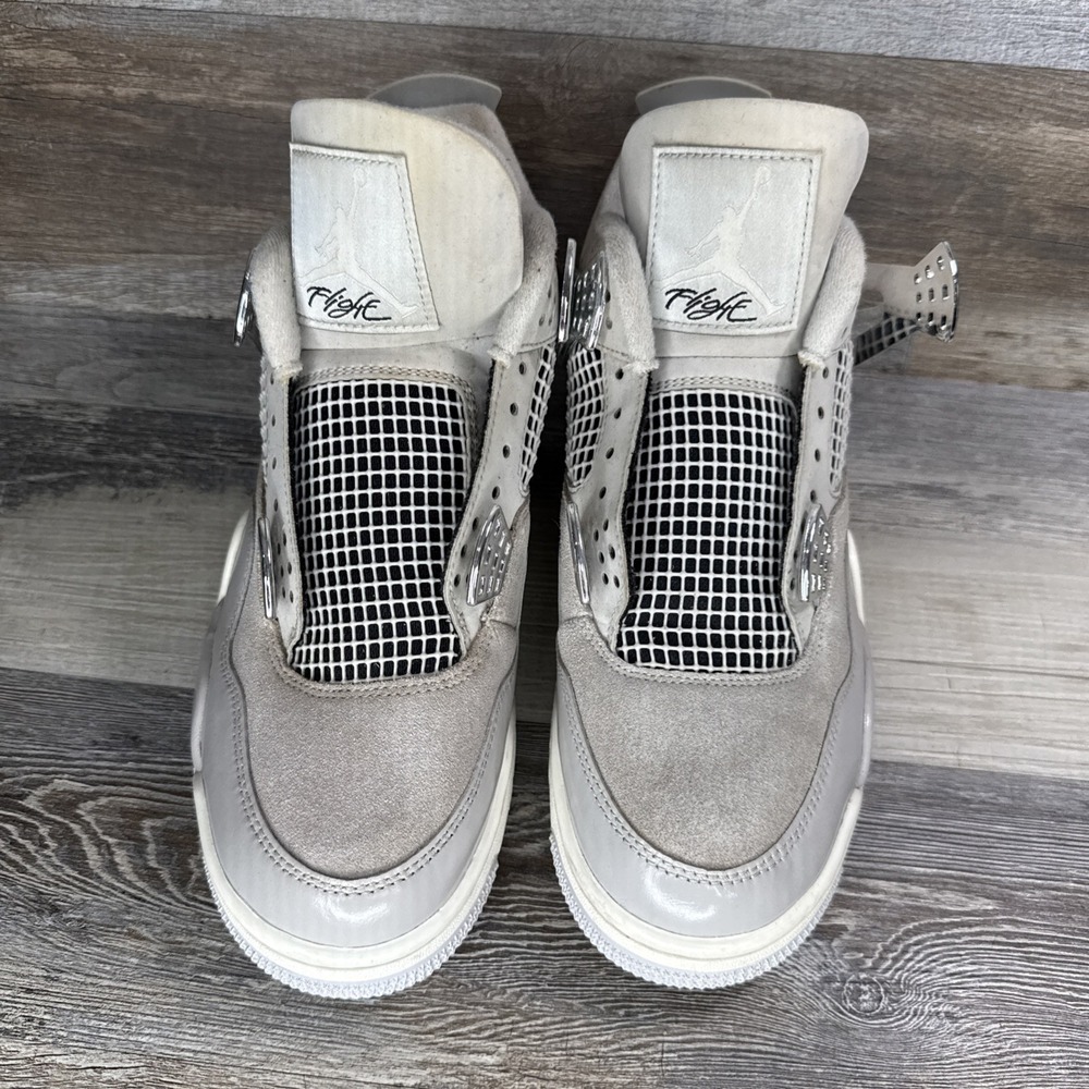 Jordan 4 Retro Frozen Moments Women's Sneakers Size 9.5 (Discoloration/Read) - Picture 6 of 16